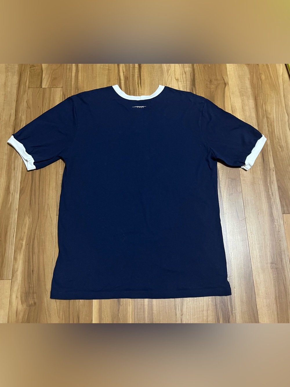 Sew Sporty Yale Crew 150th Anniversary Henley Shirt Size L Made in USA - Picture 7 of 9